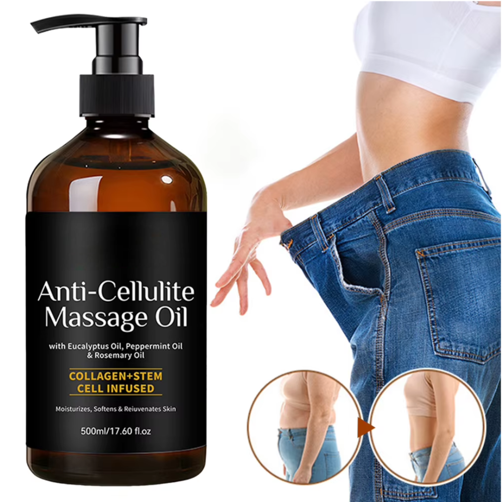 Aceite de Masaje Reafirmante Anticelulítico con Colágeno y Células Madre